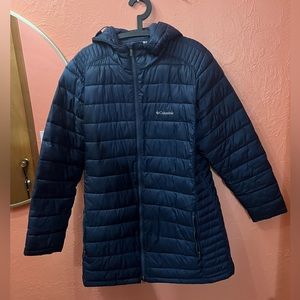 Columbia size XL mid-thigh coat